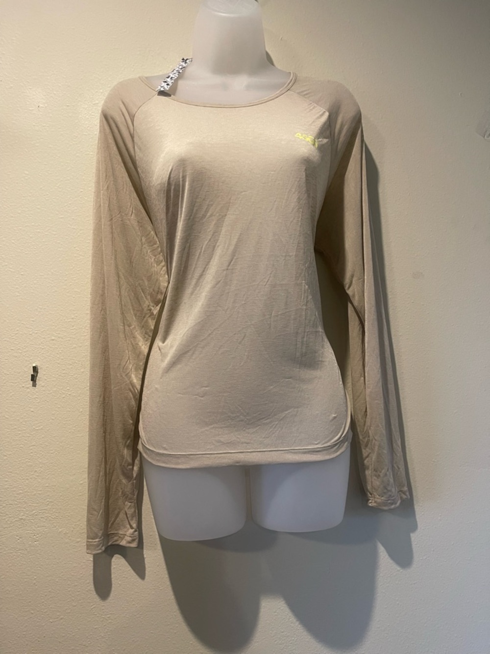 NWT ASOS Semi Sheer Long Sleeved Top, L
